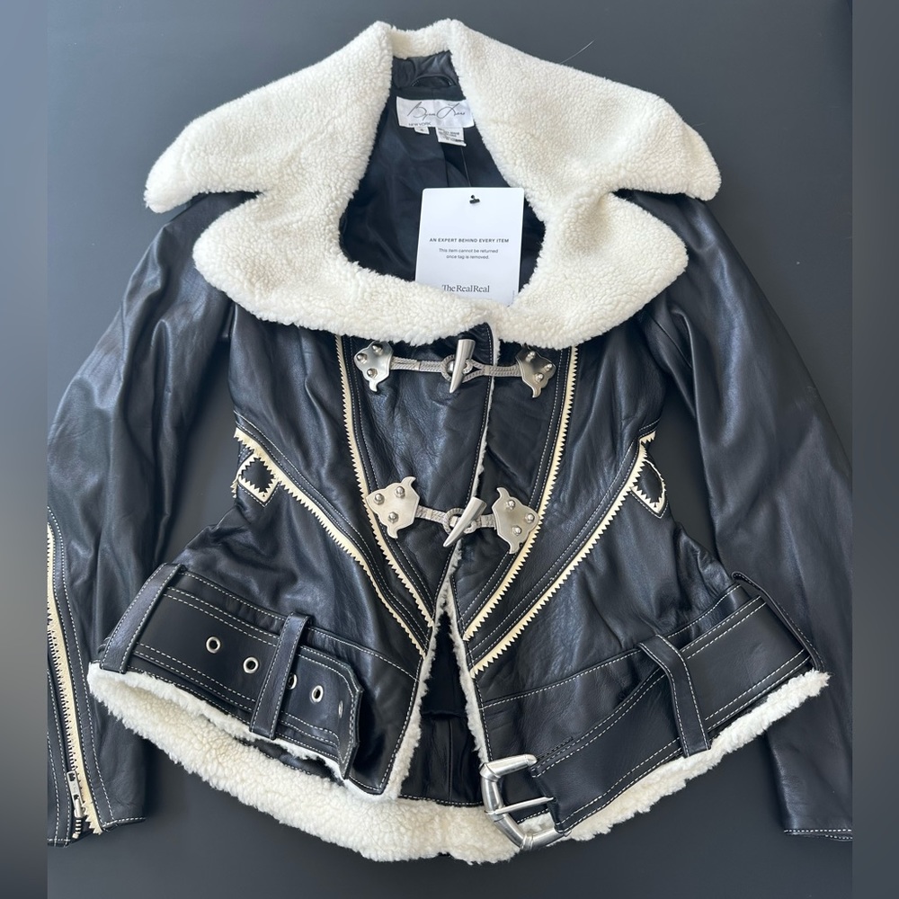 Leather and shearling jackets